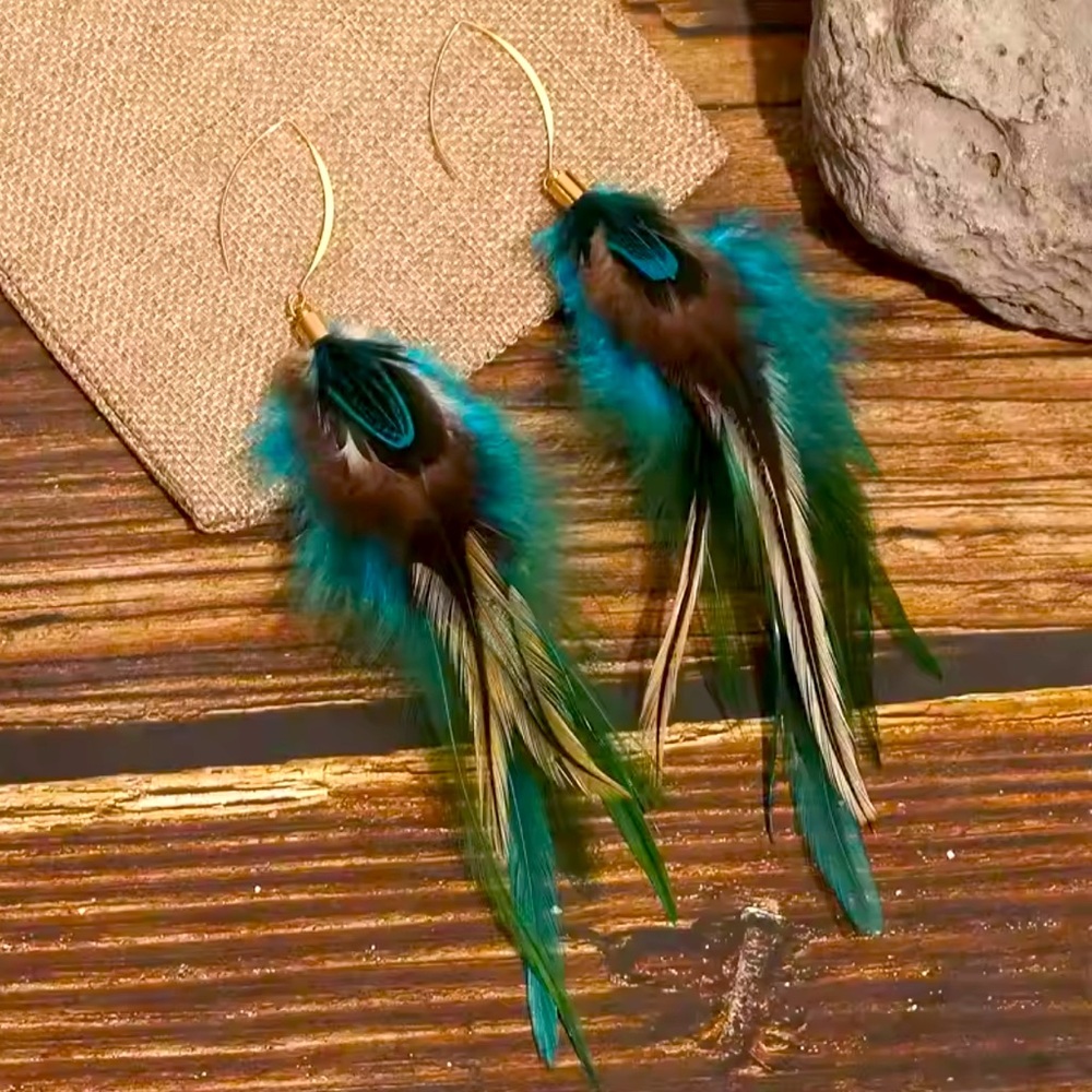 Feather Earrings